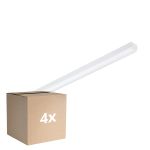 Confezione Multipack 4x Philips Reglette LED CoreLine Bianca 37W 5200lm - 865 Luce Del Giorno | 150cm - - Sostitutiva 2x58W