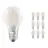 Confezione Multipack 10x Ledvance CLASSIC LED E27 Pera Filamento Ghiaccio 7.5W 1055lm - 827 Bianco Molto Caldo | Sostitutiva 75W