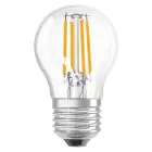 Osram LED Superstar E27 Sferica Filamento Chiara 3.4W 470lm - 940 Bianco Freddo | Miglior Resa Cromatica - Dimmerabile - Sostitutiva 40W