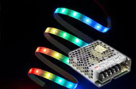 LED-strip with controller